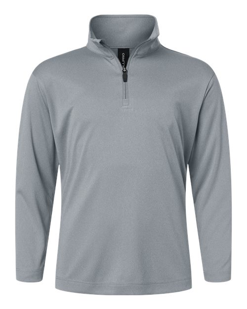 AllPro 41870Y Youth Pro-Lock Performance Quarter-Zip Pullover