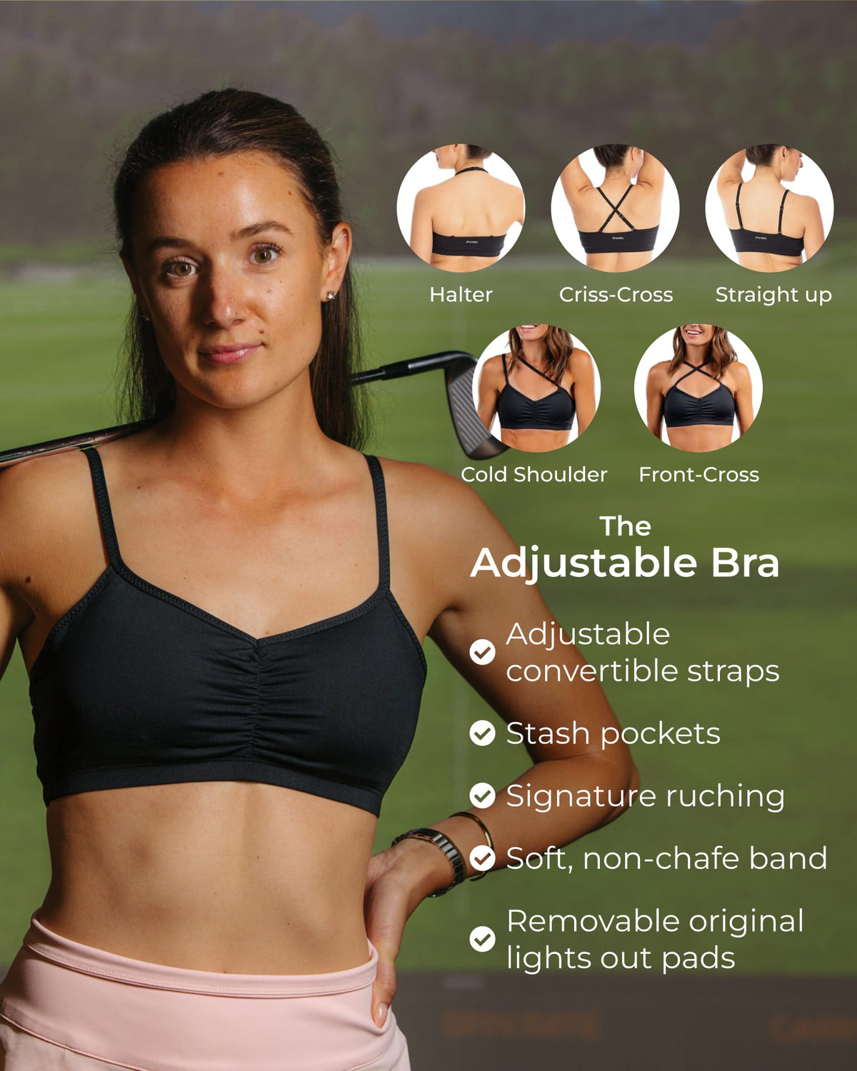 Adjustable Bra – Booya Black
