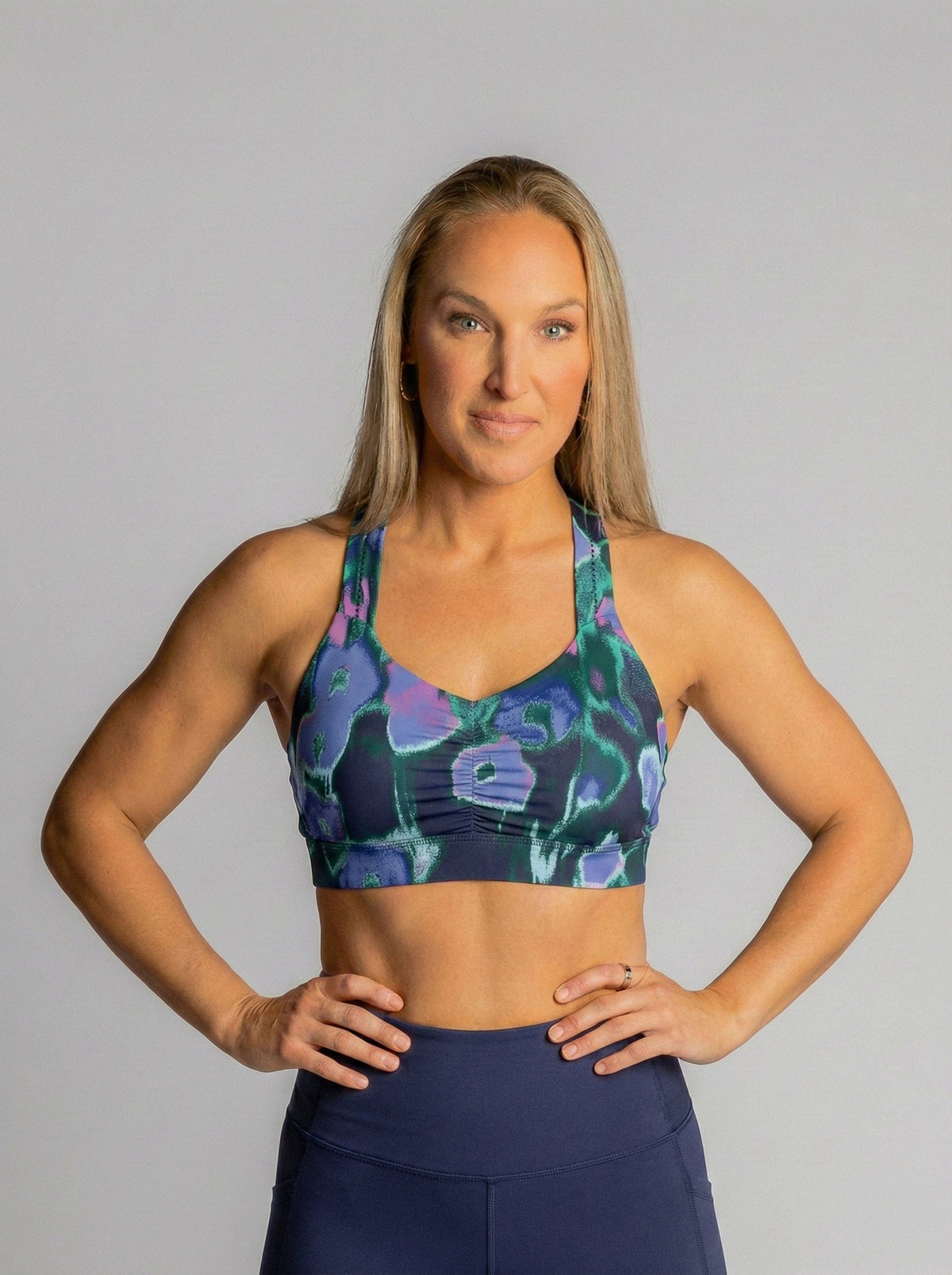 Y-Back Bra – Gemstone Bouquet (XXL)