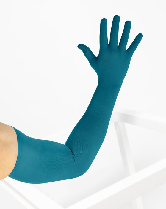 Seamless Gloves Armsocks - Teal